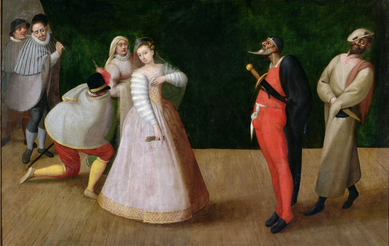 Isabella Andreini (1562-1604) ile Paris