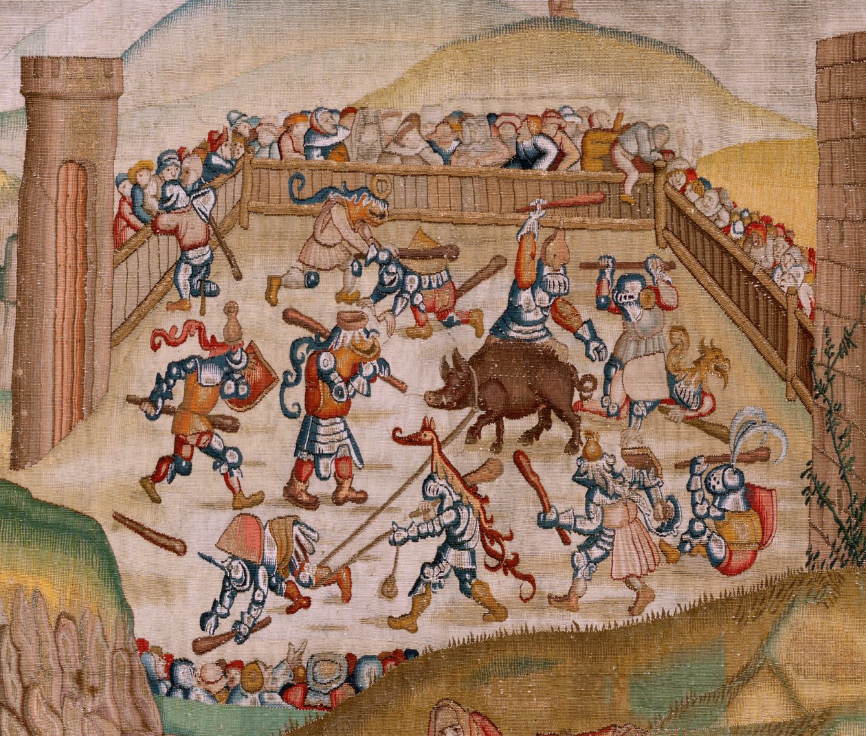 Flaman halısı. Hieronymus Bosch