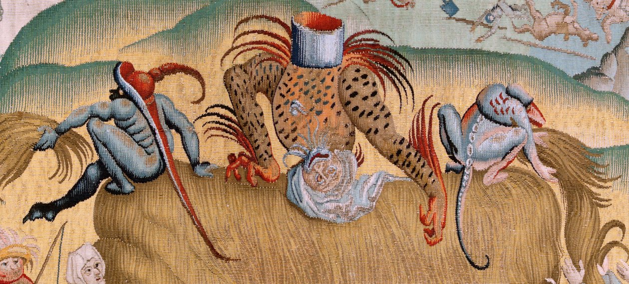 Flaman halısı. Hieronymus Bosch