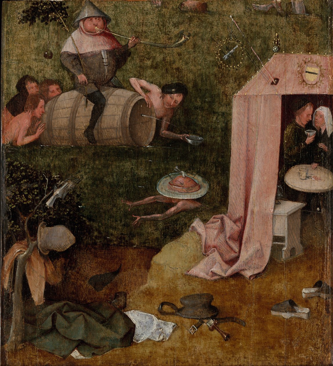Bir Ölçüsüzlük Alegorisi by Hieronymus Bosch