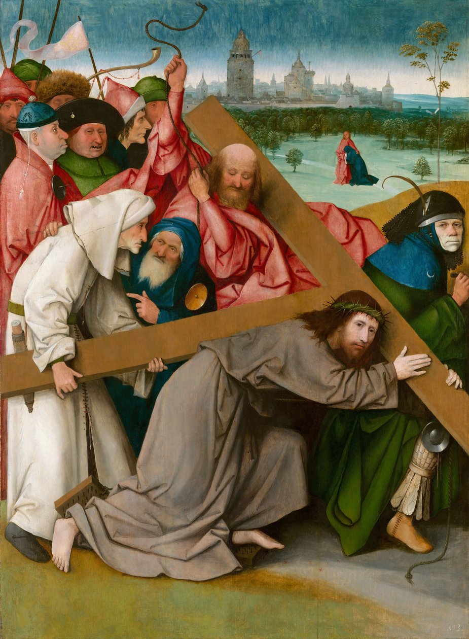 Haç Taşıyan İsa, c. 1500. by Hieronymus Bosch
