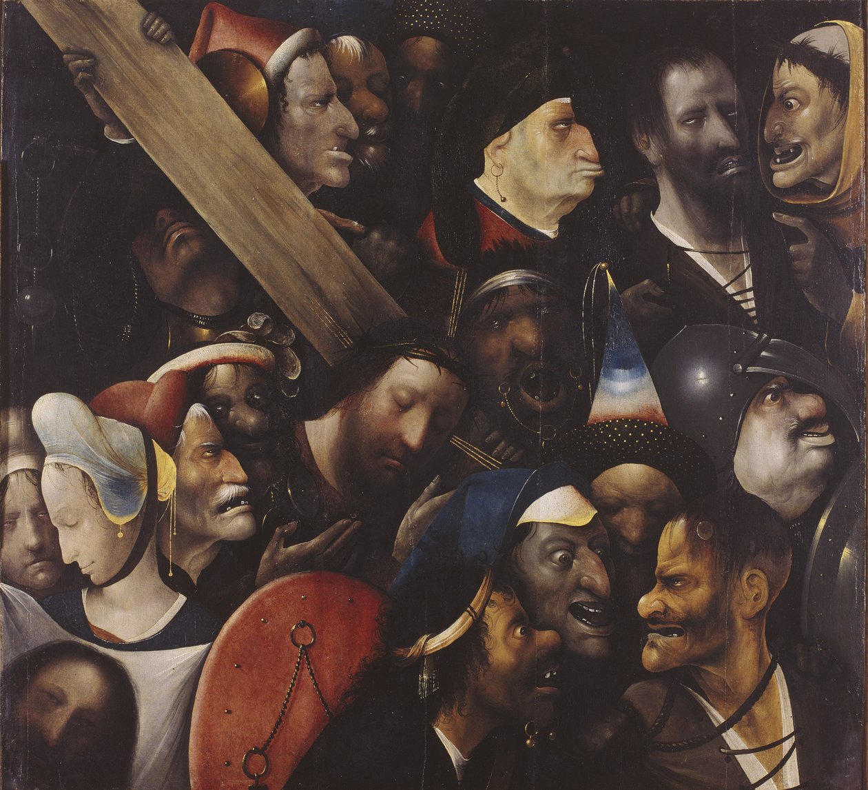 Haçı taşıyan İsa, 1515-1516 by Hieronymus Bosch