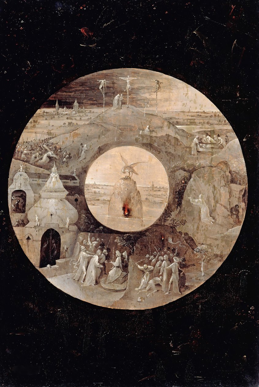 Aziz John the Evangelist Patmos Ters tarafında. İsa