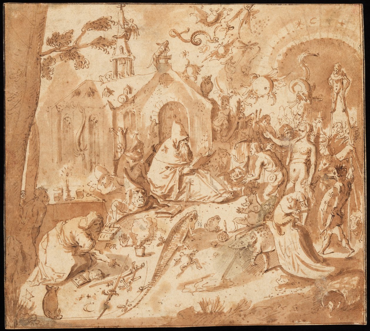 Aziz Anthony Günaha by Hieronymus Bosch