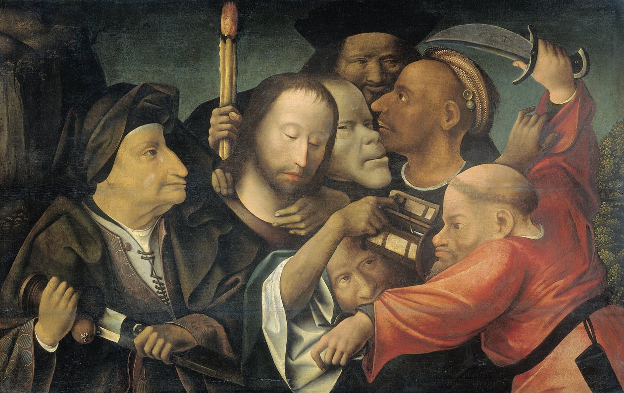 İsa'nın Tutuklanması, c. 1530-50 by Hieronymus Bosch