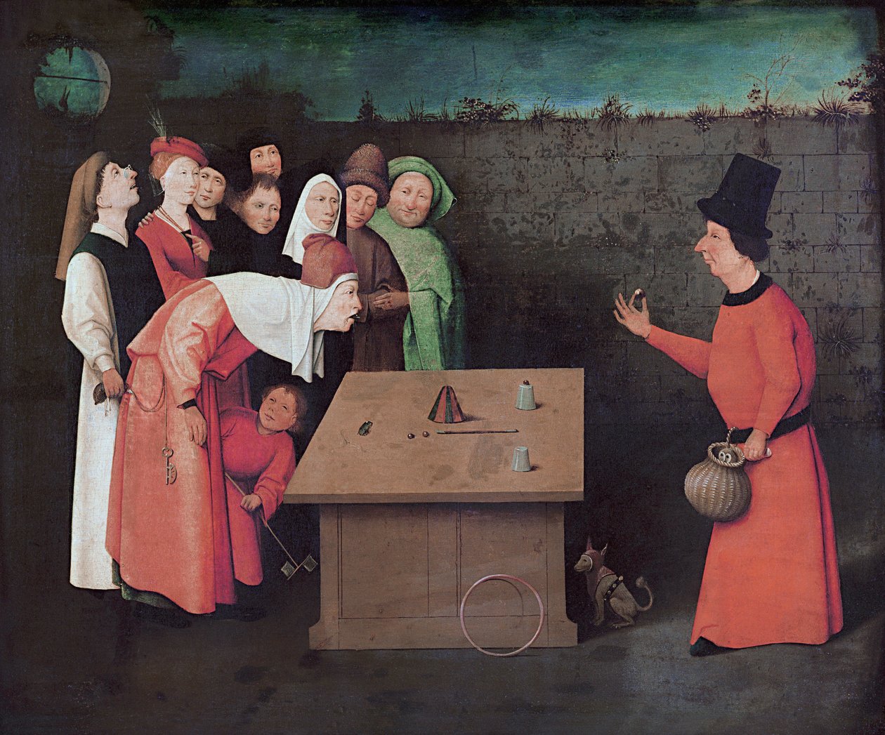 sihirbaz by Hieronymus Bosch