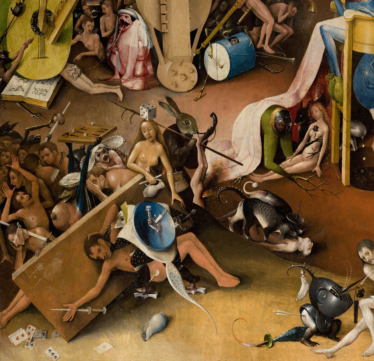 Dünyevi Zevkler Bahçesi, 1490-1500 by Hieronymus Bosch