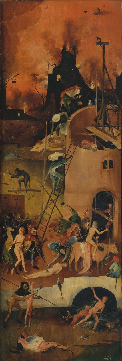 Haywain Üç Parçalı Sağ panel, c. 1516 by Hieronymus Bosch