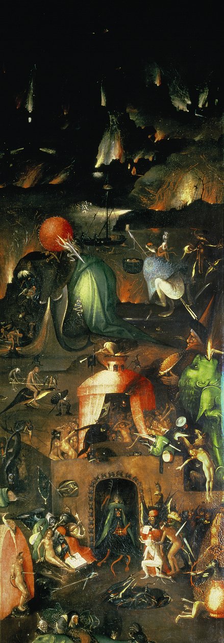 Son Yargı (Altarpiece): Sağ Kanadın İçi by Hieronymus Bosch