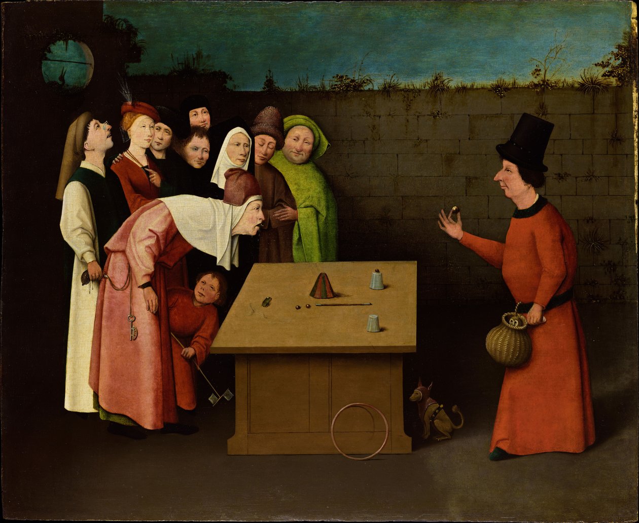 büyücü by Hieronymus Bosch and workshop