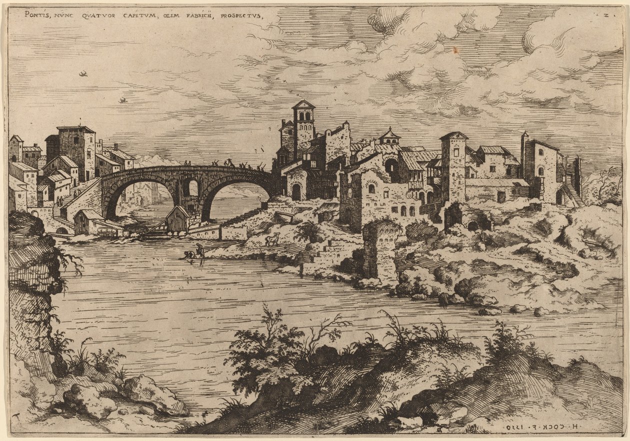 Ponte Quattro Capi ve Tiber Adası