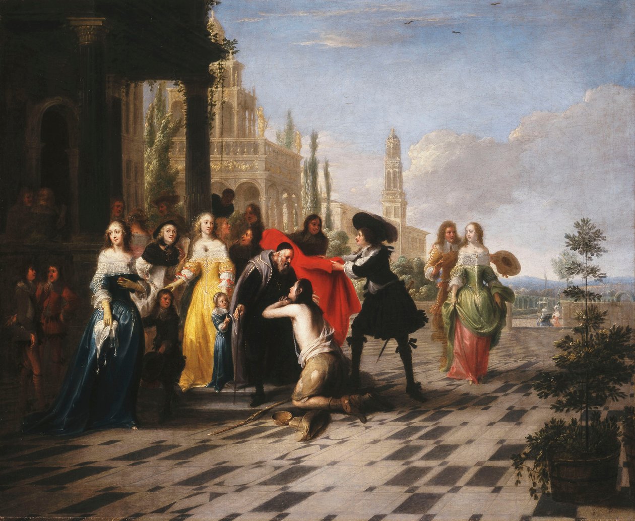 Müsrif Oğul Meseli - Eve Dönen Müsrif Oğul by Hieronymus Janssens