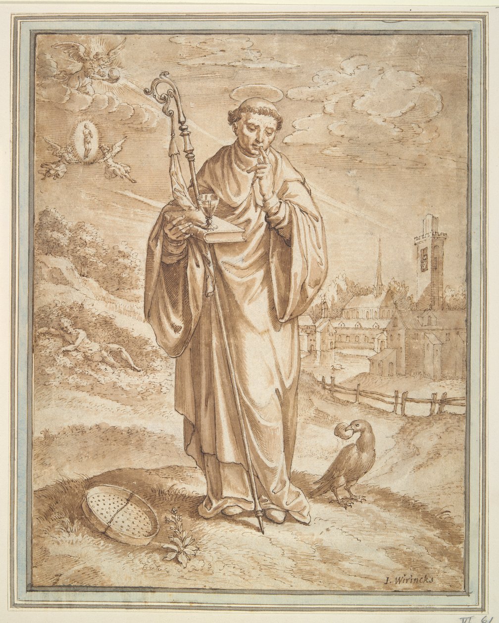 Aziz Benedict by Hieronymus Wierix