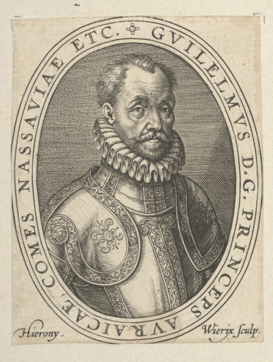 Sessiz William, 16. yüzyılın sonu ile 17. yüzyılın başları (gravür) by Hieronymus or Jerome Wierix