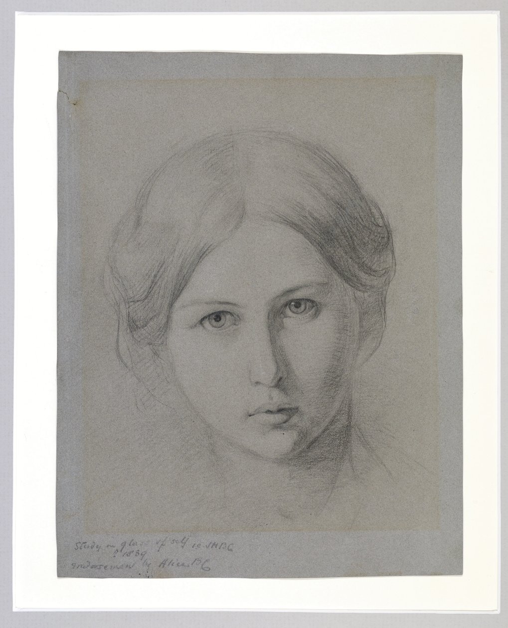Kendi portresi, 1839 by Hilary Bonham Carter