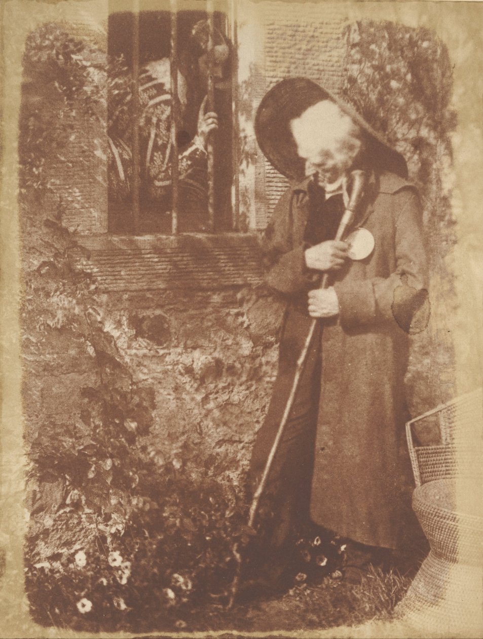 Bayan Elizabeth Cockburn Cleghorn ve John Henning by Hill and Adamson