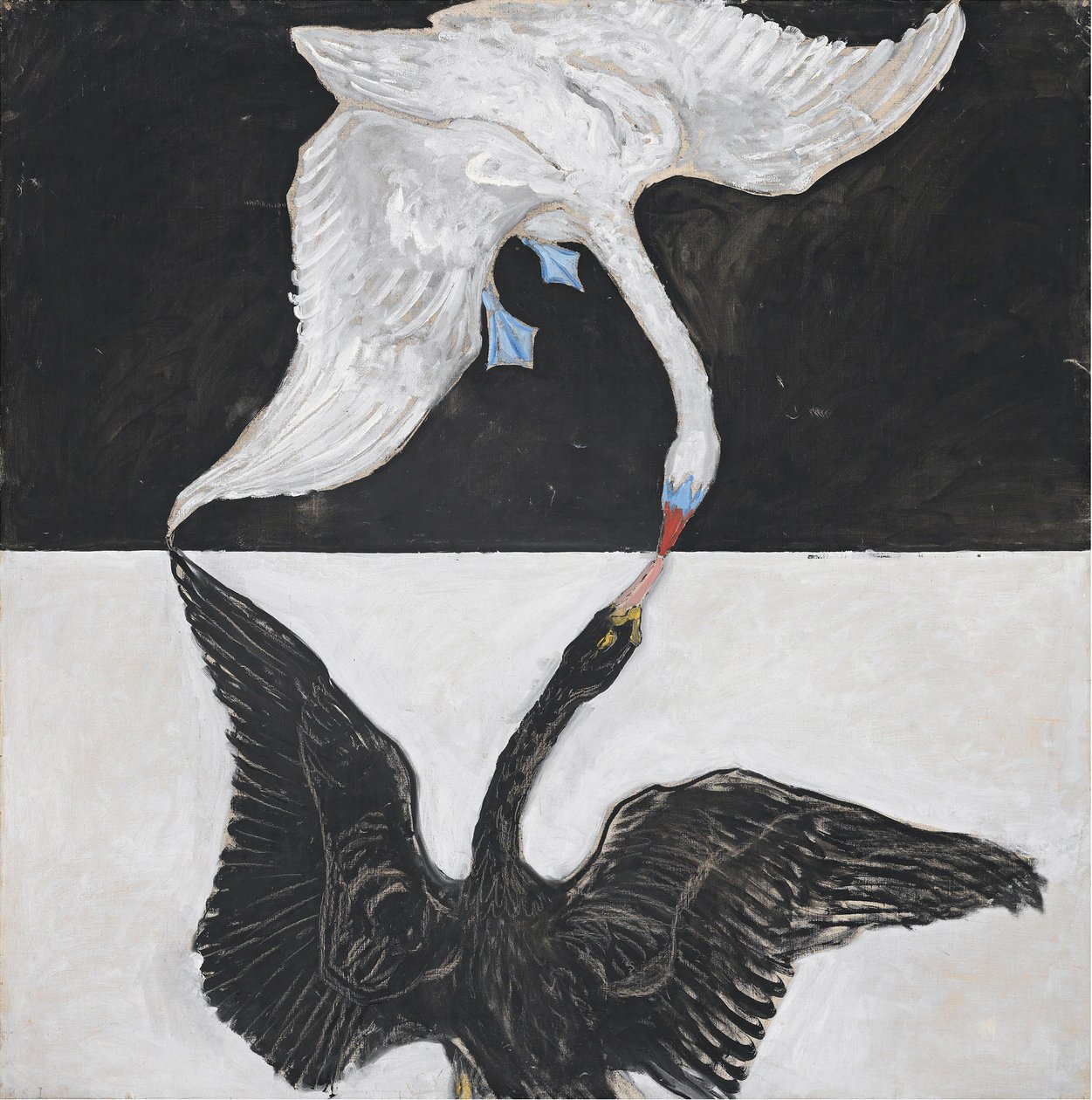 Grup IXSUW, No. 1, The Swan, No. 1, 1914-1915. by Hilma af Klint