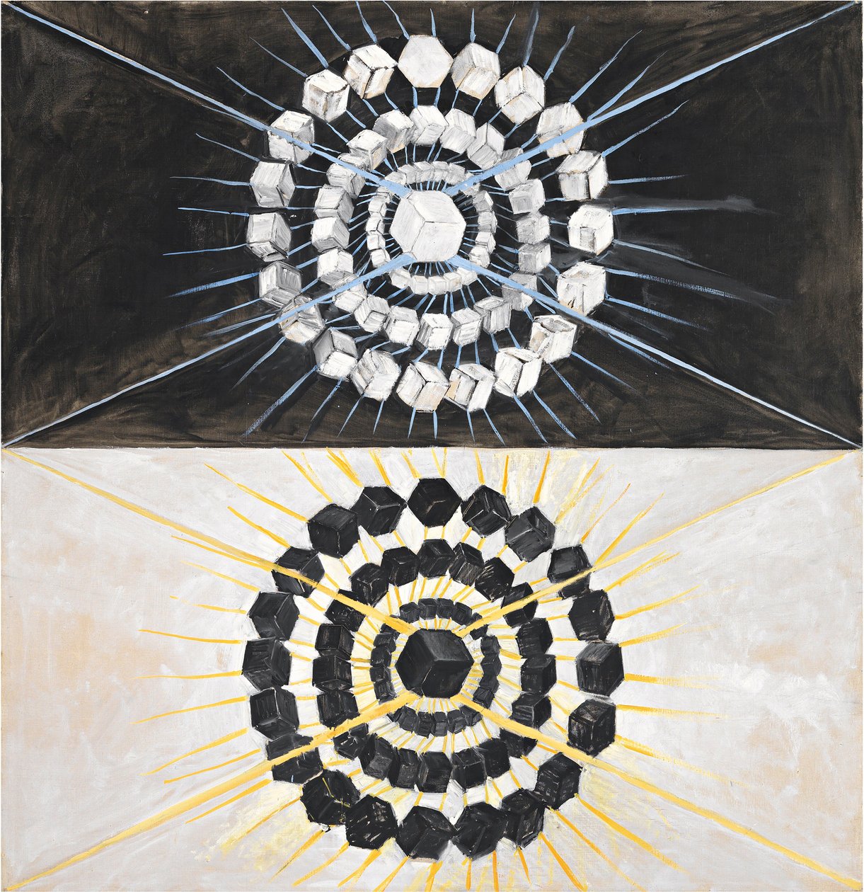 Grup IX/SUW, No. 8, The Swan, No. 8 by Hilma af Klint