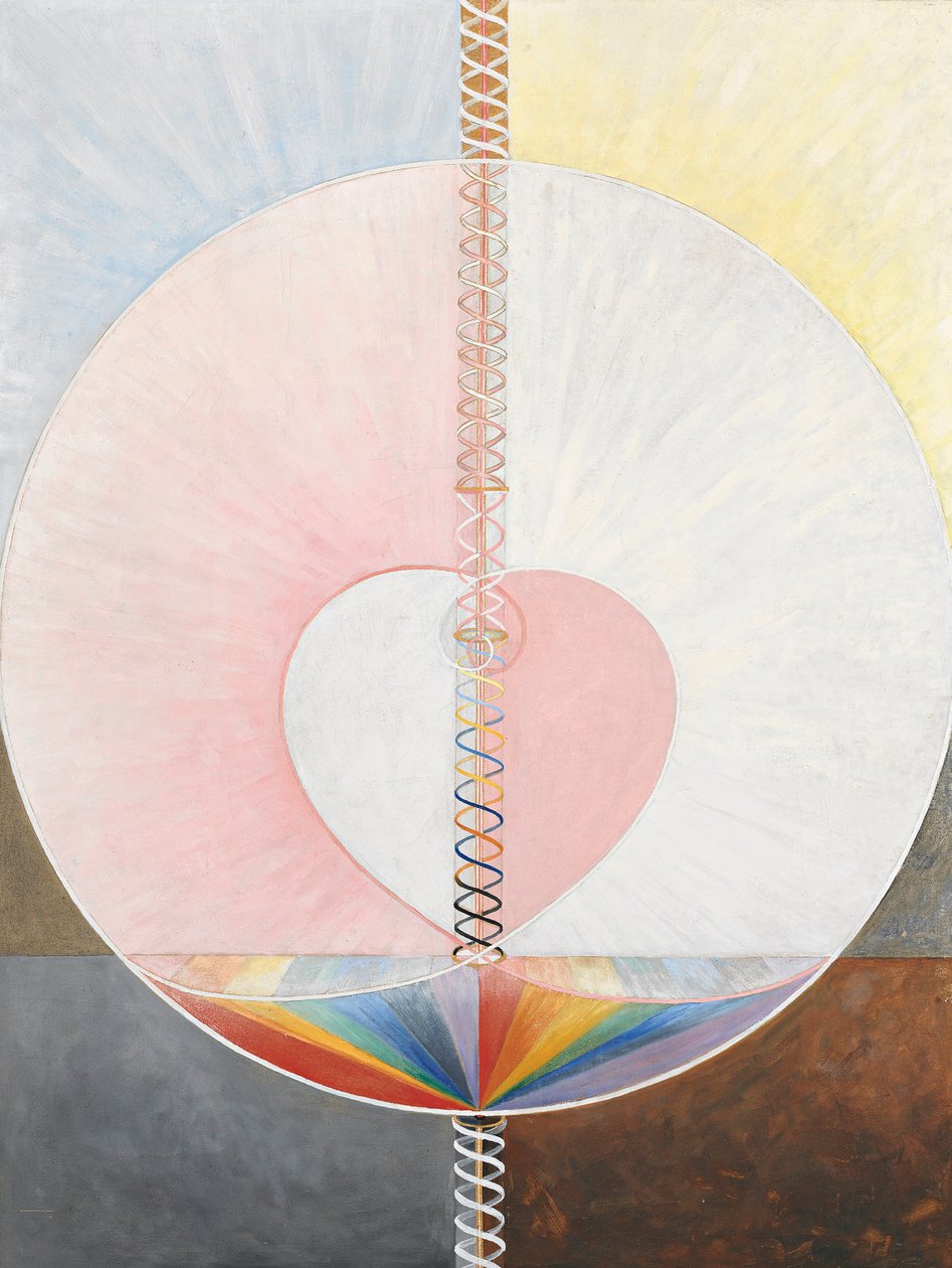 Grup IXUW, No. 25, The Dove, No. 1. by Hilma af Klint