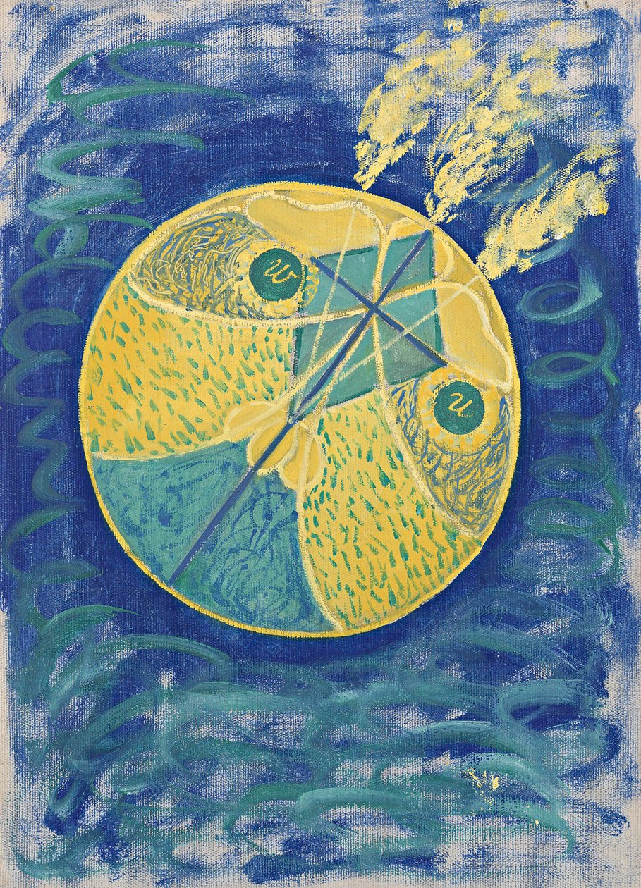 Grup I, No. 7. İlkel Kaos, 1906-1907. by Hilma af Klint