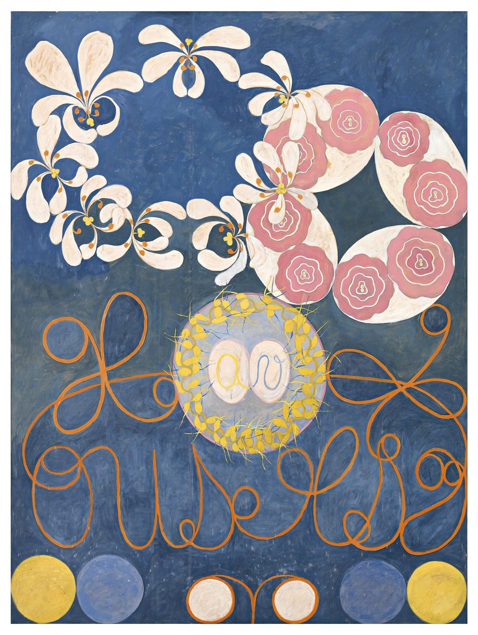 En Büyük On, Çocukluk, No.1, Grup IV, 1907. by Hilma af Klint