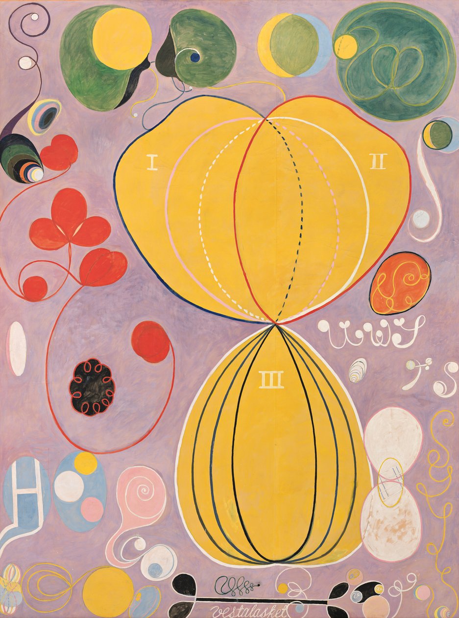 En Büyük On, No. 7., Yetişkinlik, Grup IV, 1907. by Hilma af Klint