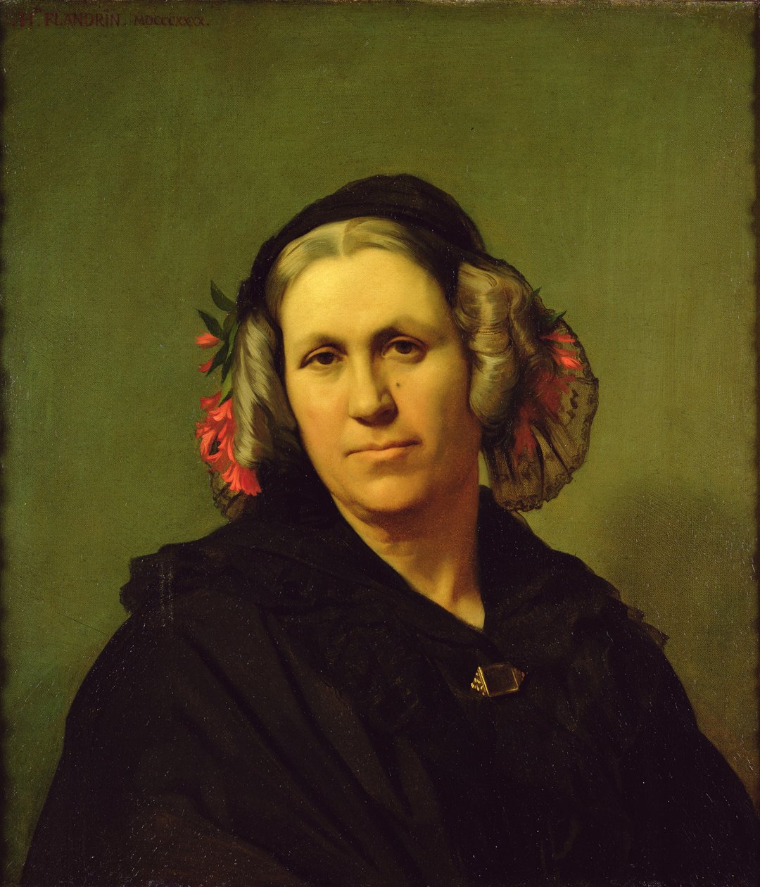 Madam Vinet, 1840 by Hippolyte Flandrin