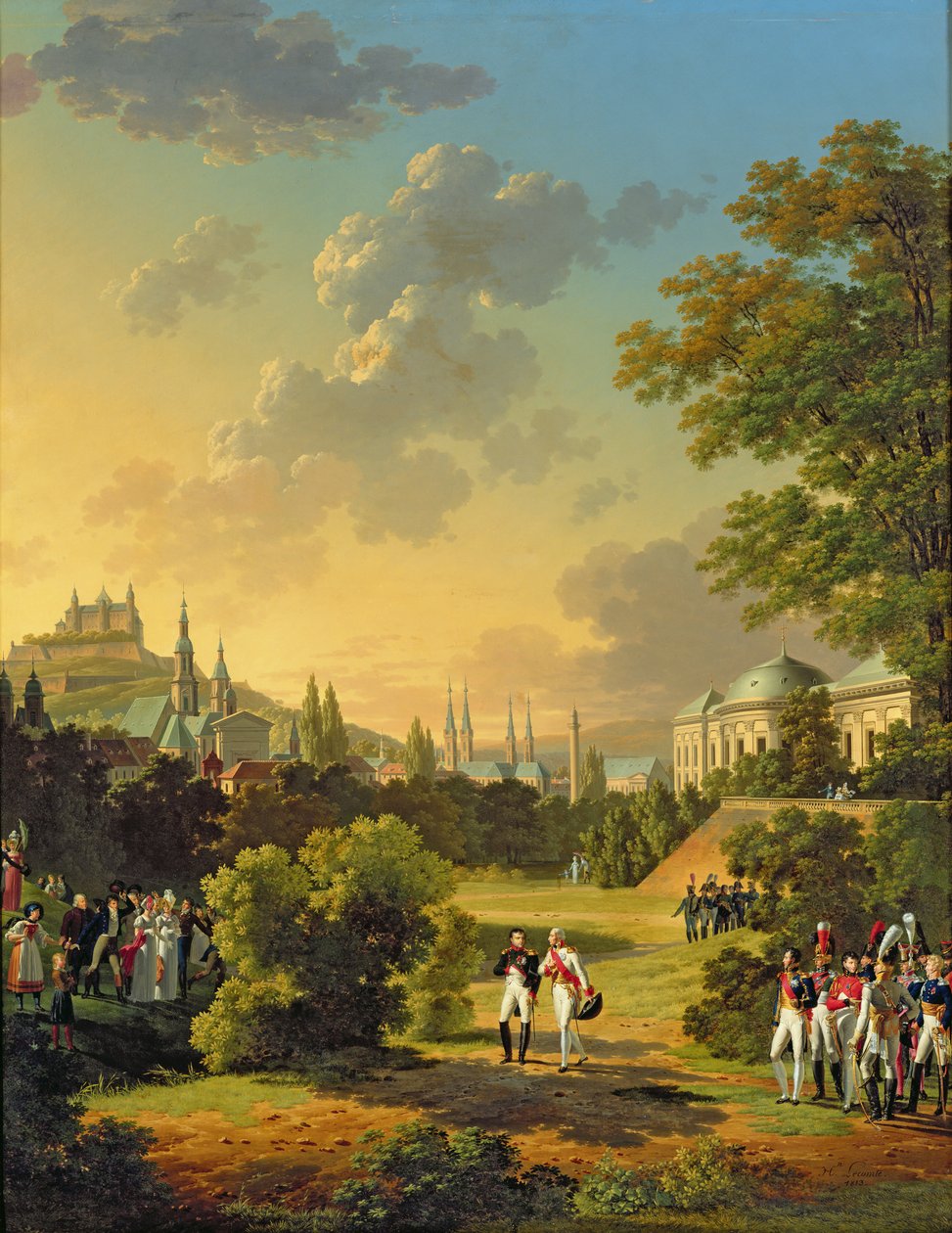 Napolyon I (1769-1821) ve Ferdinand III (1769-1824) Toskana Grandükünün Wurtzburg
