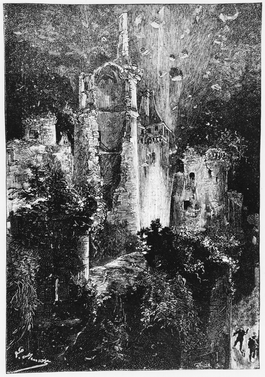 Patlayan Kale, Jules Verne (1828-1905) tarafından 