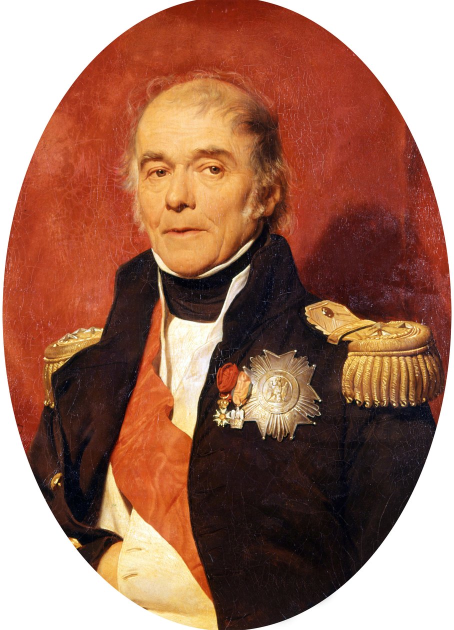 Mareşal Bertrand'ın portresi by Hippolyte (1797 1856) Delaroche