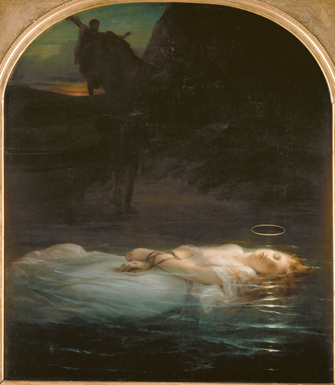 Genç şehit ... by Hippolyte (1797-1856) Delaroche