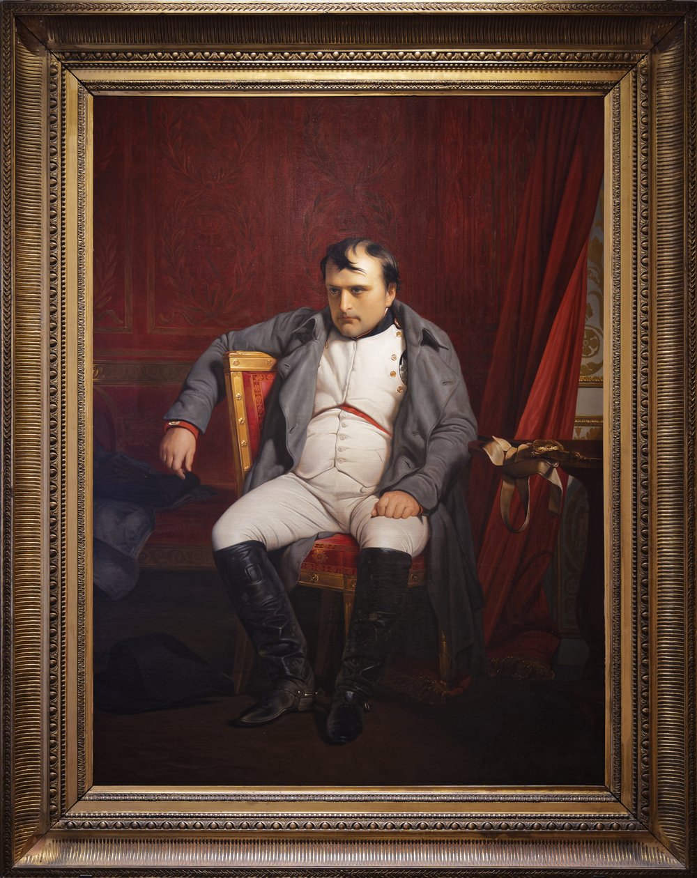 Napolyon I, Fontainebleau'da, 31 Mart 1814 by Paul Delaroche