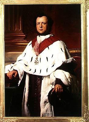 Kont Narcisse-Achille de Salvandy (1795-1856) 1846 by Hippolyte Delaroche