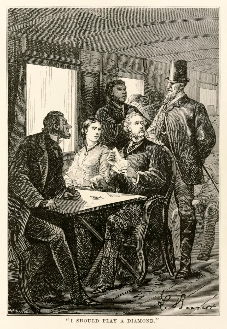 Adolphe François Pannemaker (1822-1900), 1873 tarafından oyulmuş Jules Verne (1828-1905) tarafından Seksen Günde Devri Alemden bir elmas çalmalıyım by Hippolyte Leon after Benett