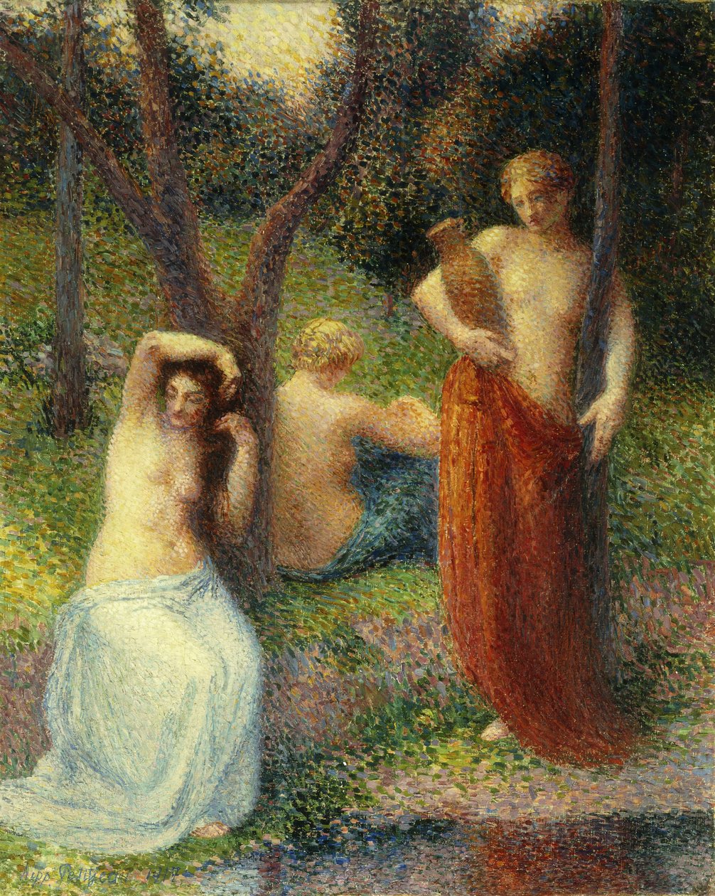 Üç Güzeller; Les Trois Graces, 1917 by Hippolyte Petitjean