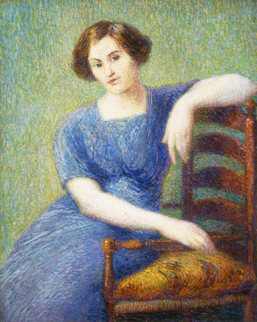 Sandalyeli Kadın; Femme ve Fauteuil, by Hippolyte Petitjean
