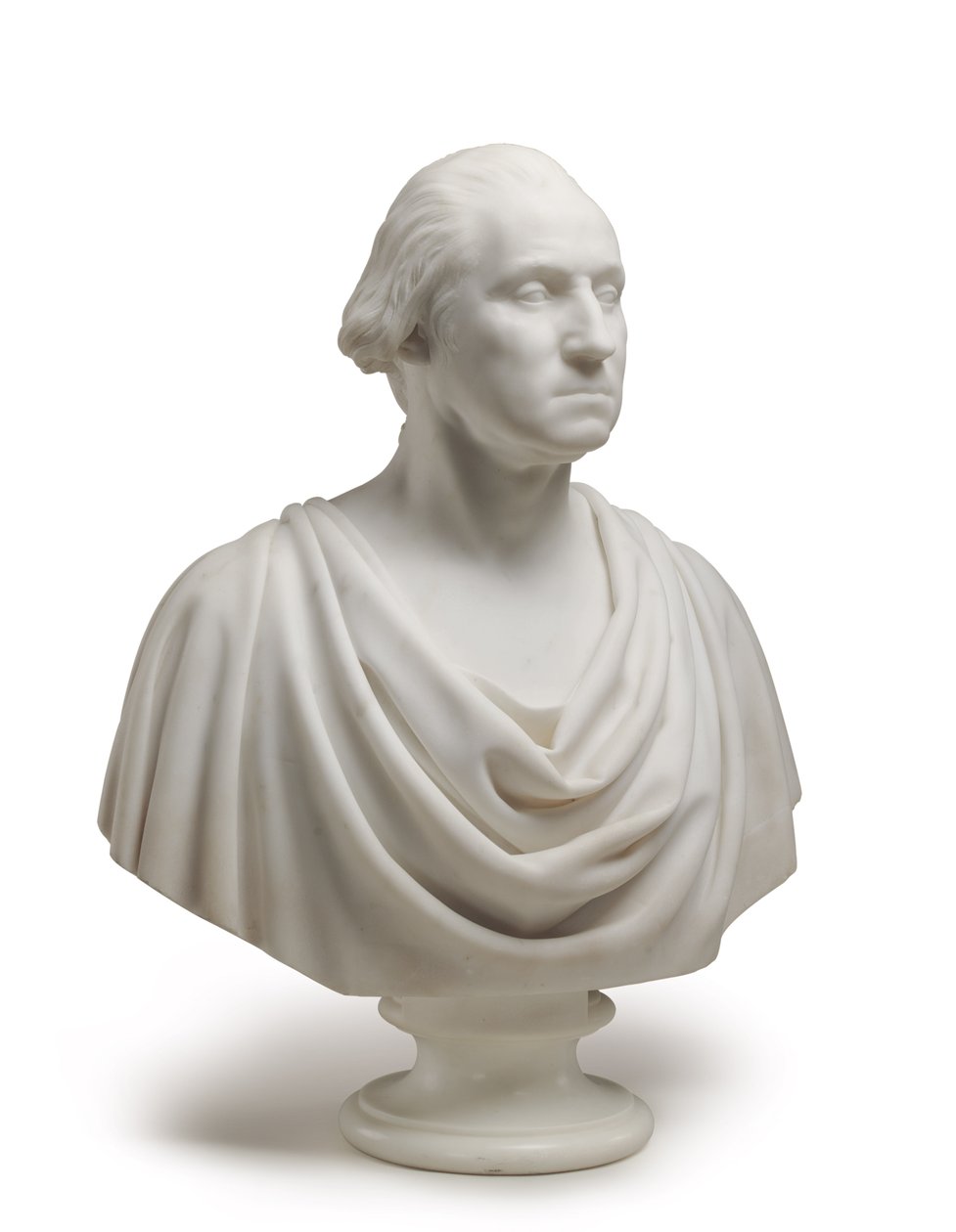 George Washington (mermer) by Hiram Powers