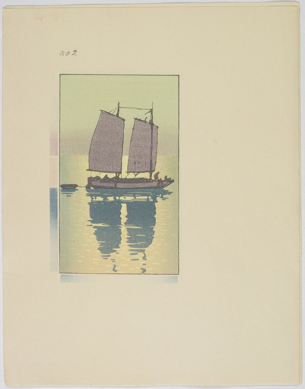 Bir Hurda, Plaka No. 2, 19. yüzyılın sonu - 20. yüzyılın ortası by Hiroshi Yoshida