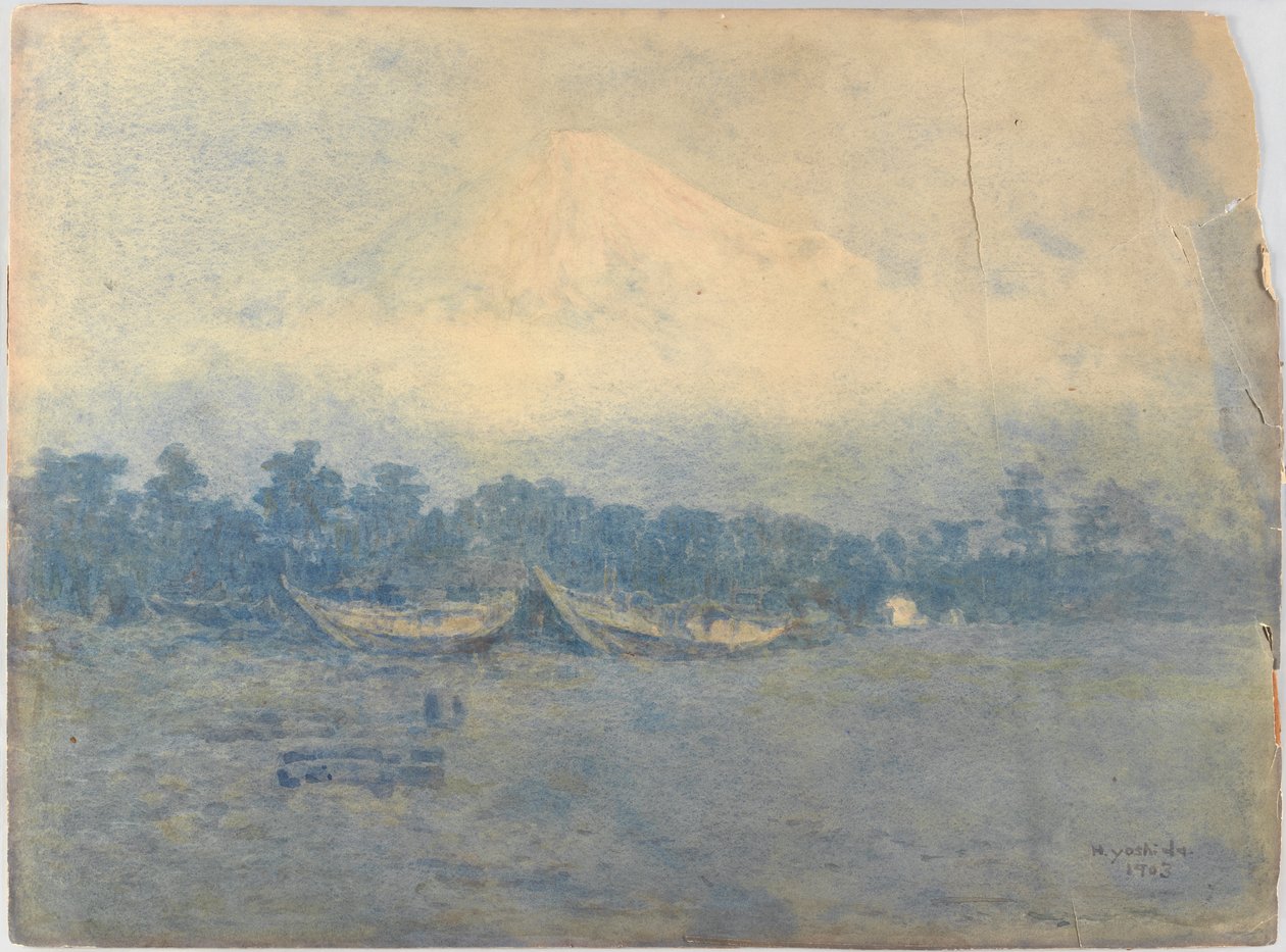 Fuji Dağı by Hiroshi Yoshida