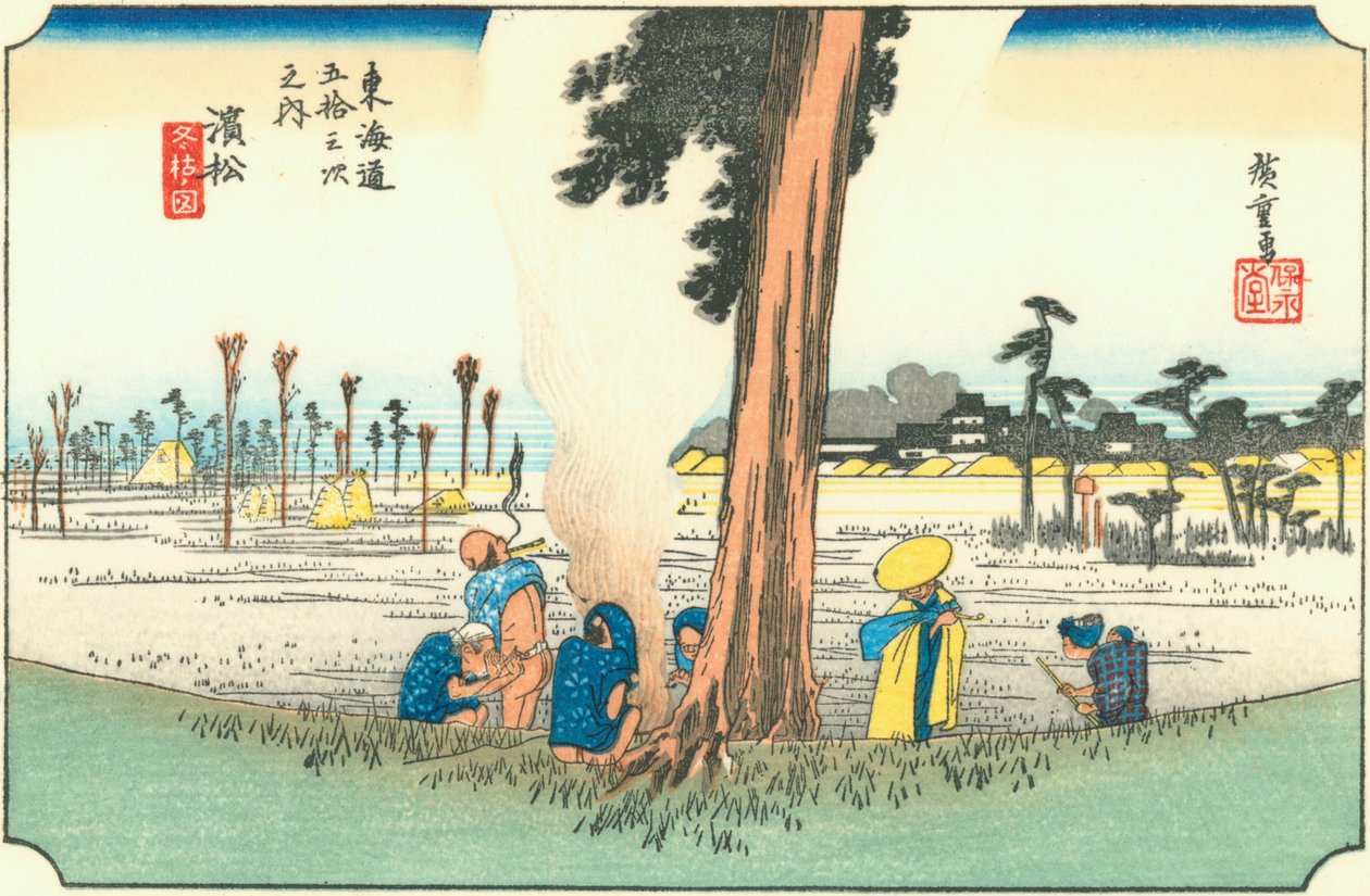 Hamamatsu by Hiroshige