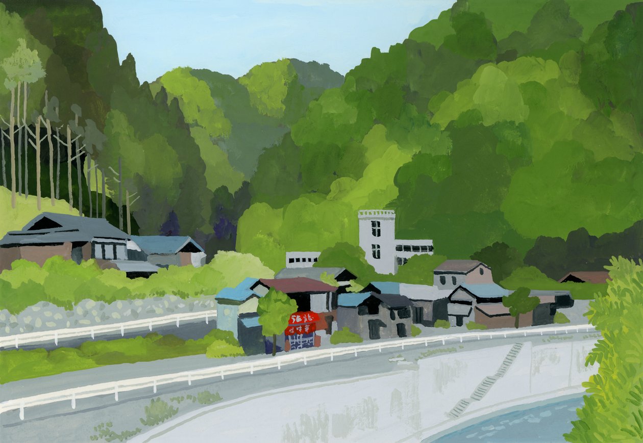 Dağ köyünde yemek odası,2016, by Hiroyuki Izutsu