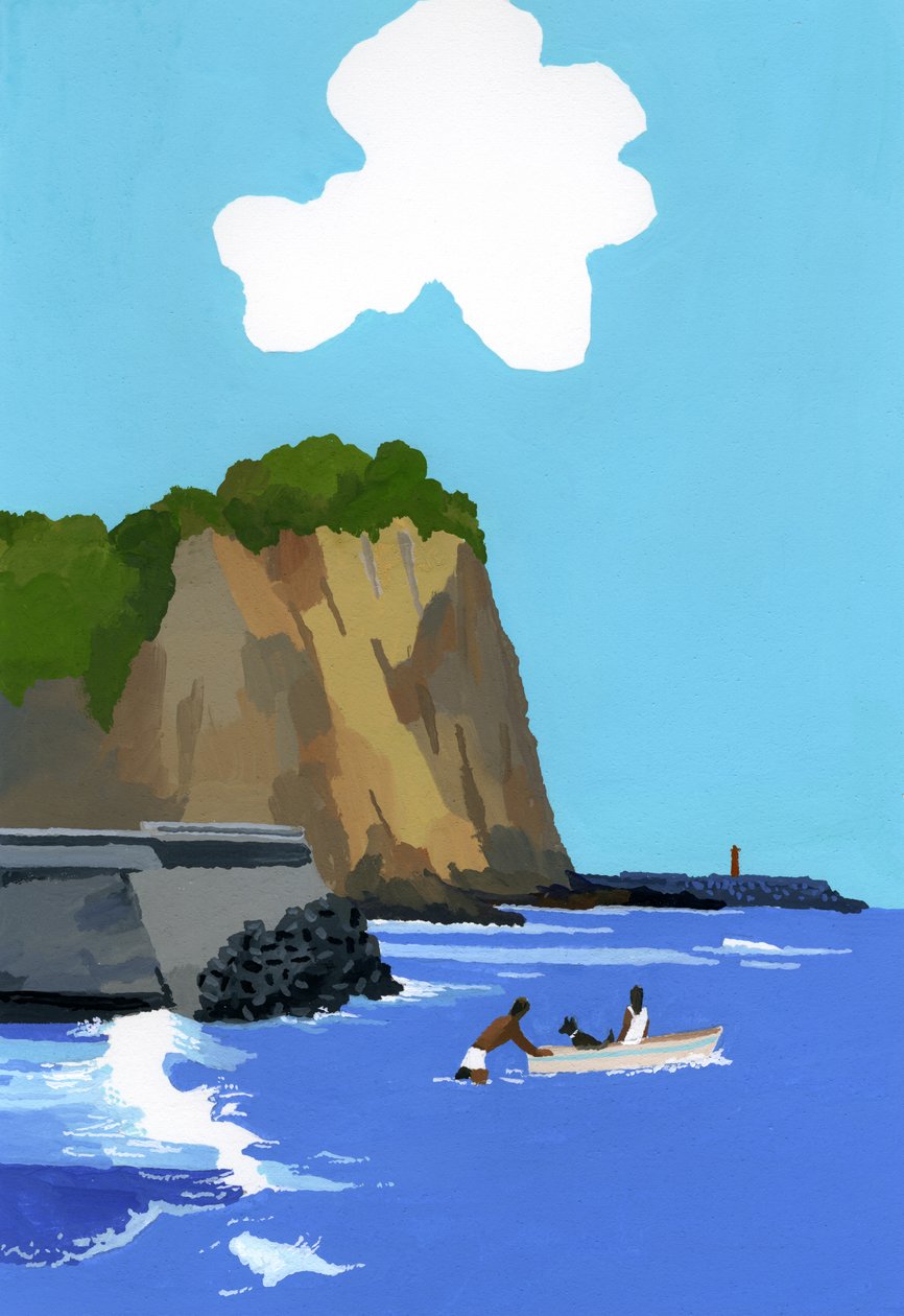 Yaz ve deniz ve tekne. by Hiroyuki Izutsu