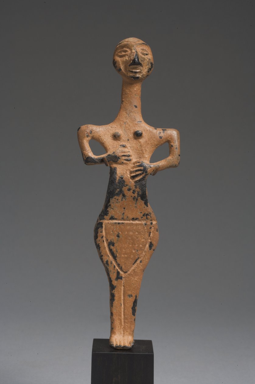 Kenanlı kadın doğurganlık tanrıçası (bronz) by Hittite