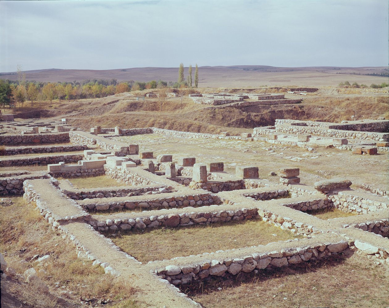 Arkeolojik alanın görünümü, MÖ 1450-1200 by Hittite