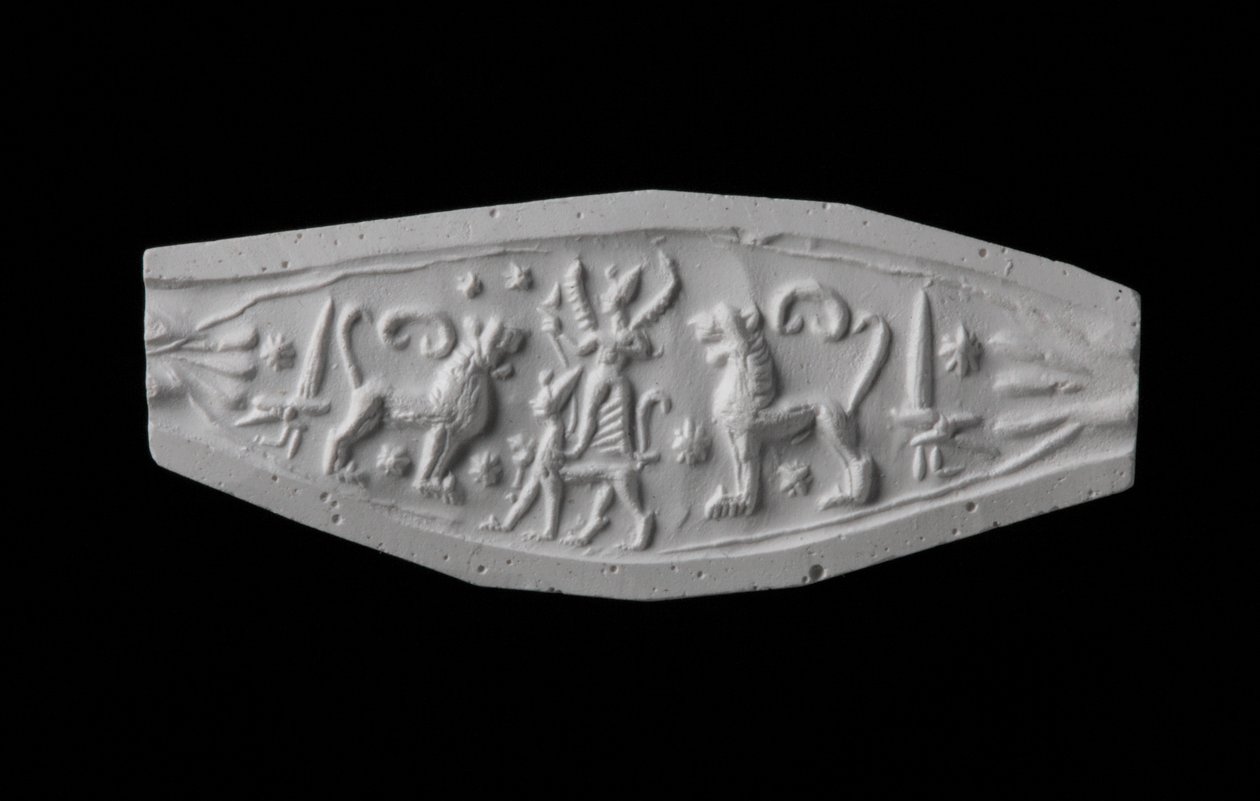 Hitit yüzük baskısı (alçı) by Hittite