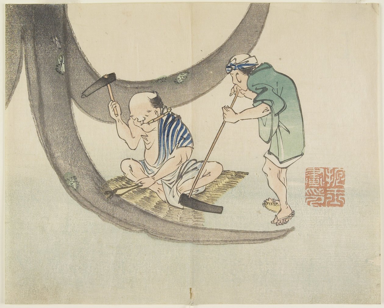 (Tekne Tamiri), c. 1830 by Hogyoku