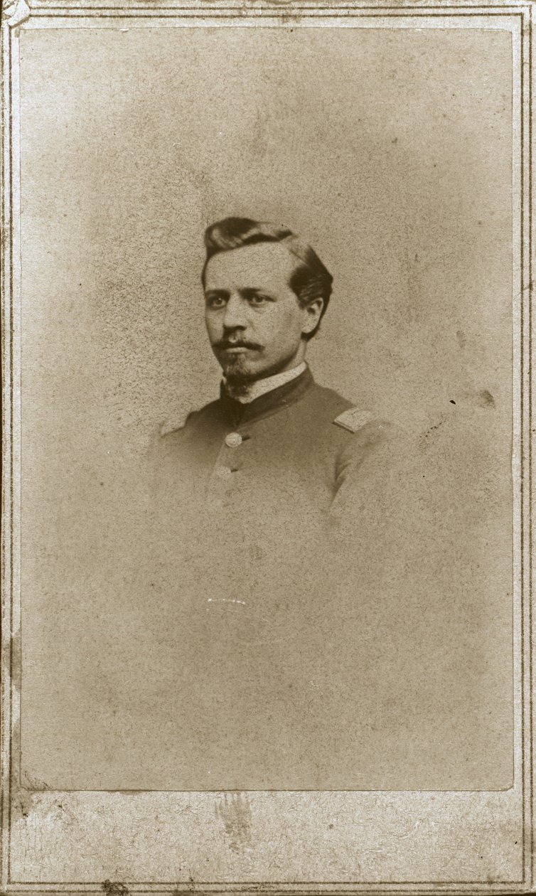 Otto Lademann. (Kaptan, F Bölüğü, 3. Missouri Gönüllü Piyade) by Holke and Benecke