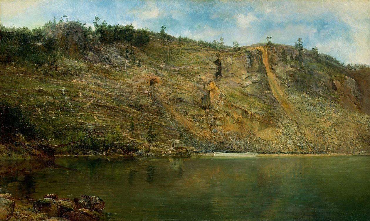 Demir Madeni, Port Henry, New York by Homer Dodge Martin
