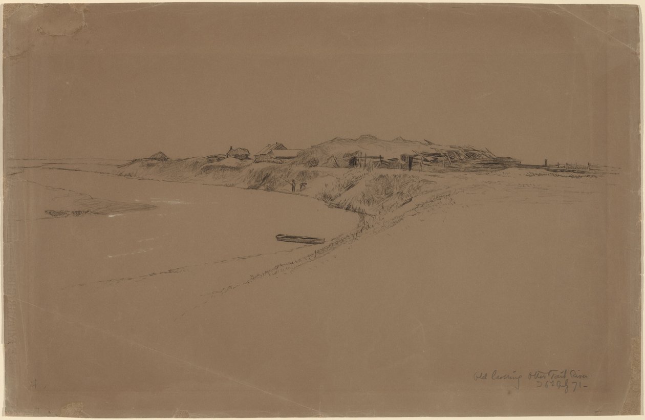 Eski Geçiş, Otter Kuyruk Nehri by Homer Dodge Martin