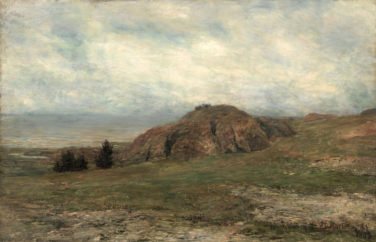 Vahşi Sahil, Newport, 1889. by Homer Dodge Martin